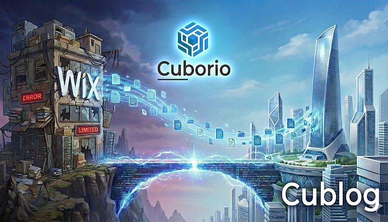 Migrazione da Wix a Cuborio