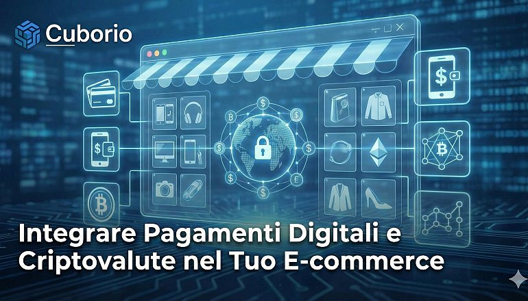 Cuborio pagamenti digitali e cripto nell'ecommerce
