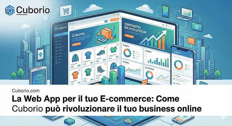Cuborio La Web App per il tuo e-commerce